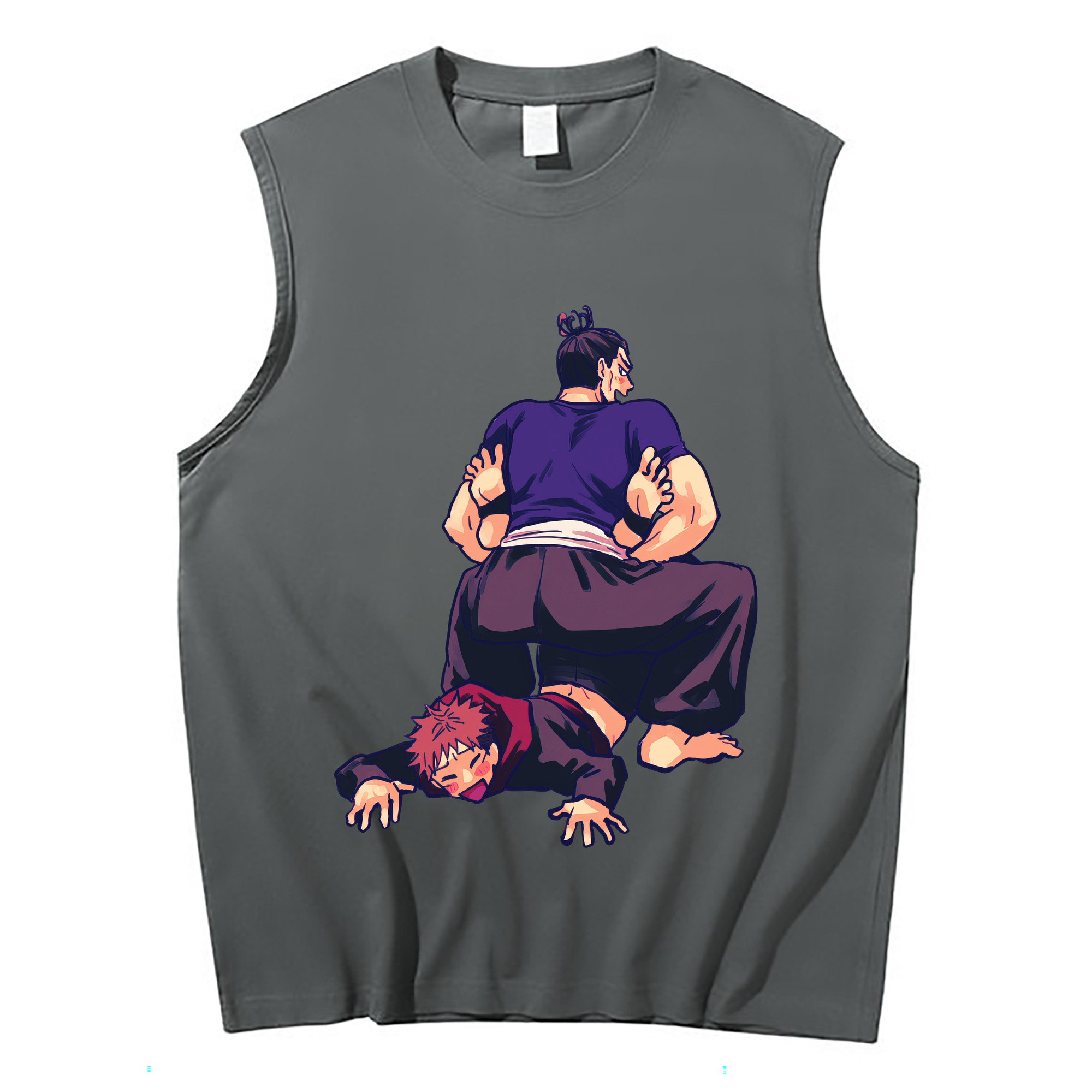 （画像用） 呪術廻戦 Jujutsu Kaisen コットン100％タンクトップ（フロントプリント）
